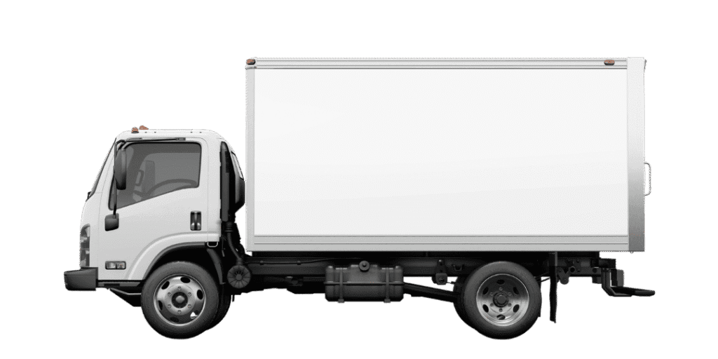 Local Business Box Truck Mockup